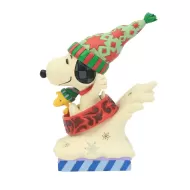 Snoopy Woodstock Dog Bowl Sled