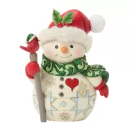 Snowman Bird on Stick