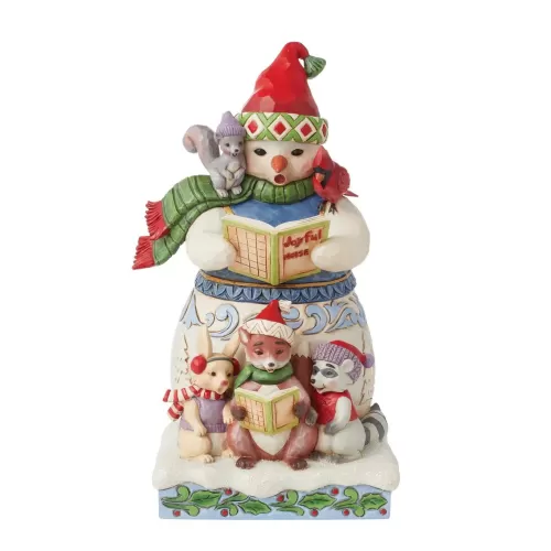 Snowman & Animals Caroling